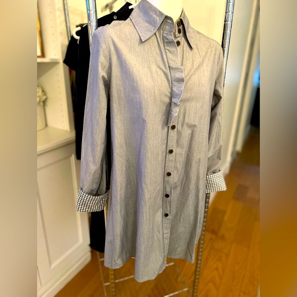 Tristan Button Down Work Dress - Picture 4 of 4